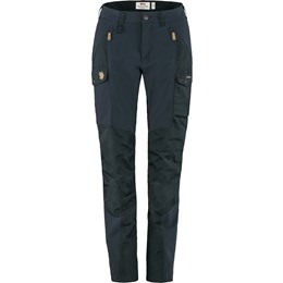 Fjällräven Nikka Trousers Curved Dame 36 Blå Outdoor bukser