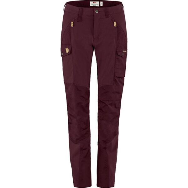 Fjällräven Nikka Trousers Curved W-dark garnet-36 - Bukser