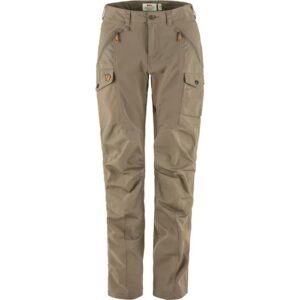 Fjällräven Nikka Trousers Curved W-suede brown-36 - Bukser