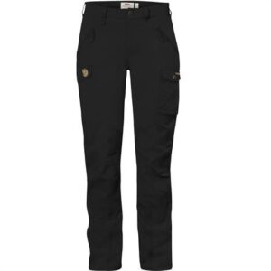 Fjällräven Nikka Trousers Curved Womens, Black