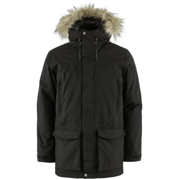 Fjällräven Nuuk Lite Parka Herre / Mænd-black-2XL - Vinterjakker til mænd