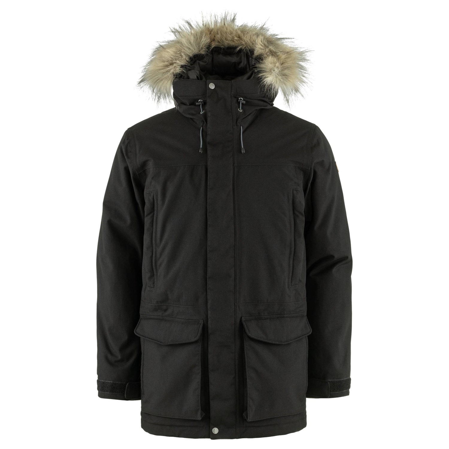 Fjällräven Nuuk Lite Parka Herre S Sort Fiberjakker