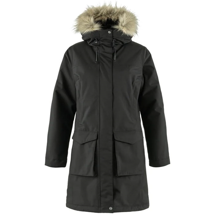 Fjällräven Nuuk Lite Parka Kvinder / Damer-black-L - Vinterjakker