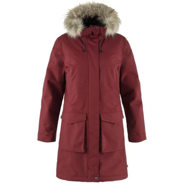 Fjällräven Nuuk Lite Parka Kvinder / Damer-bordeaux red-XS - Vinterjakker