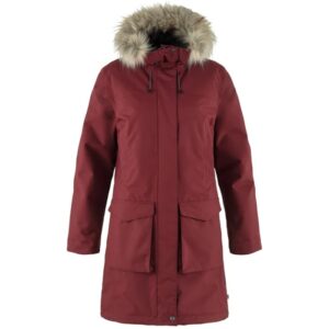 Fjällräven Nuuk Lite Parka Women-bordeaux red-XL - Vinterjakker