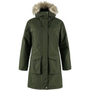 Fjällräven Nuuk Lite Parka Women-deep forest-XL - Vinterjakker