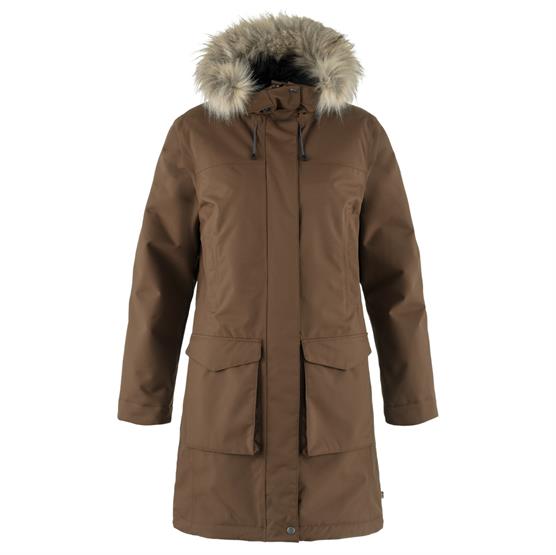Fjällräven Nuuk Lite Parka Womens, Dark Oak