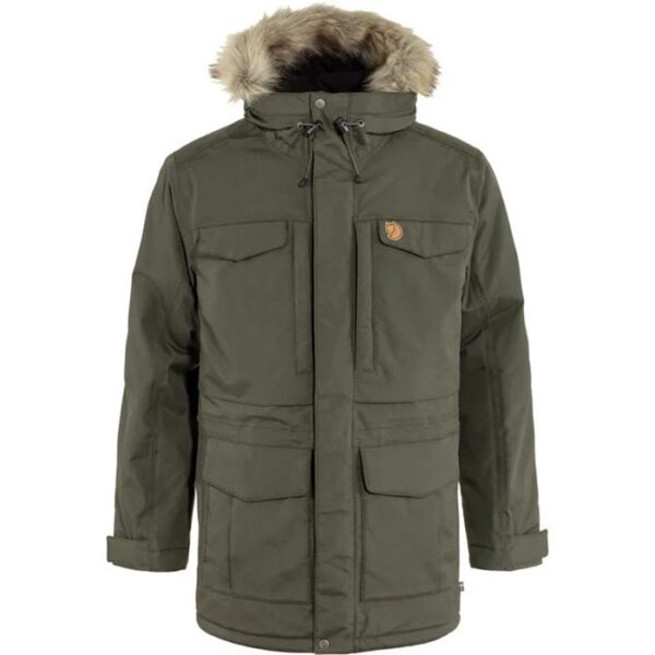 Fjällräven Nuuk Parka Herre / Mænd-deep forest-M - Vinterjakker til mænd
