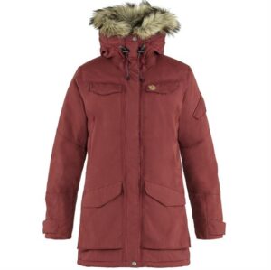 Fjällräven Nuuk Parka Womens, Red Oak