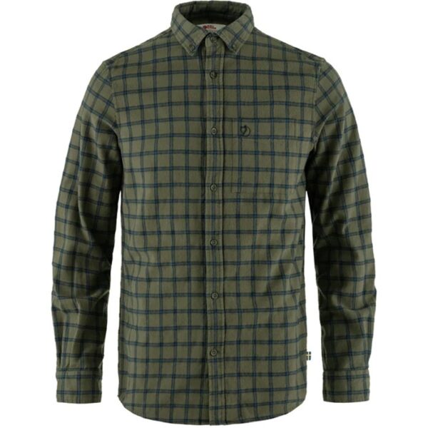 Fjällräven Övik Grå Shirt Herre / Mænd-laurel Grøn / Blå Blå-M - Skjorter