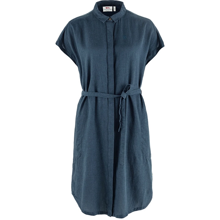 Fjällräven Övik Hemp Dress-mountain blue-L - Kjoler / nederdel