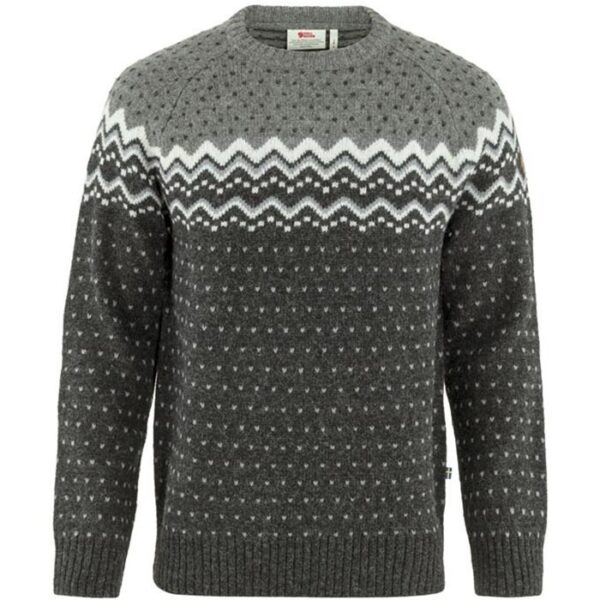 Fjällräven Övik Knit sweater Men-dark grey / grey-2XL - Trøjer
