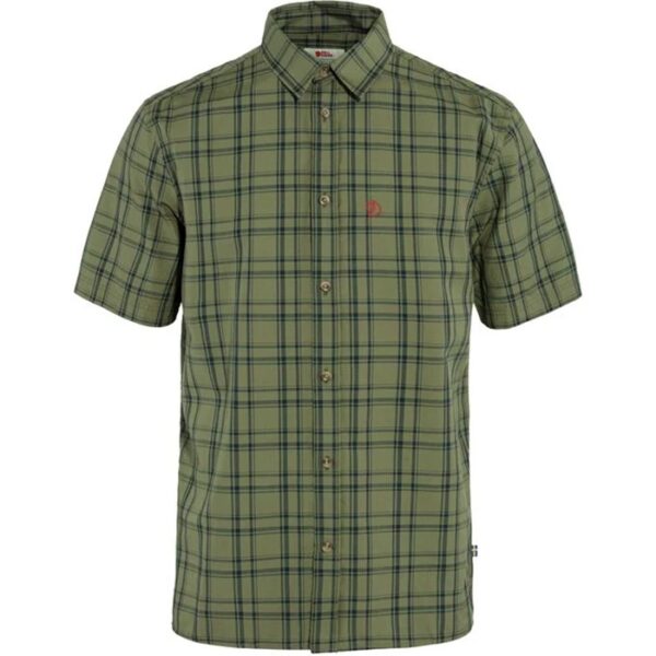 Fjällräven Övik Lite Shirt Herre / Mænd-Grøn / Mørkeblå-2XL - Skjorter
