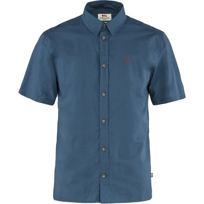 Fjällräven Övik Lite Shirt Herre / Mænd-uncle blue-M - Skjorter