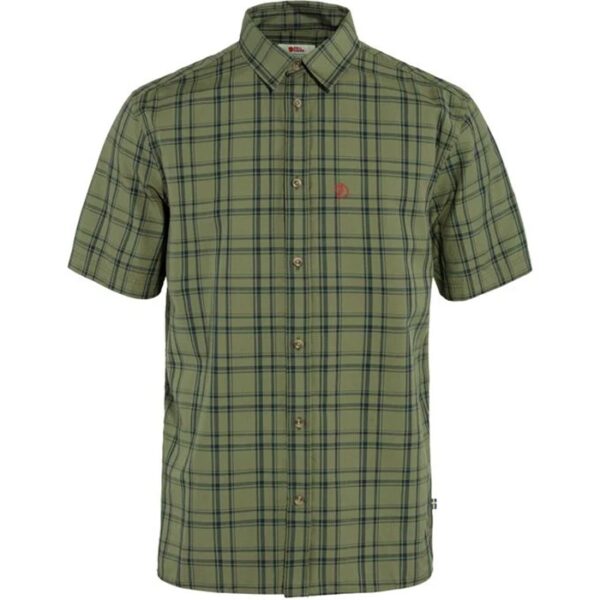 Fjällräven Övik Lite Shirt Men-green / dark navy-XL - Skjorter