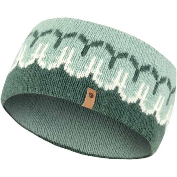 Fjällräven Övik Path Knit Headband-deep patina / misty Grøn - Pandebånd