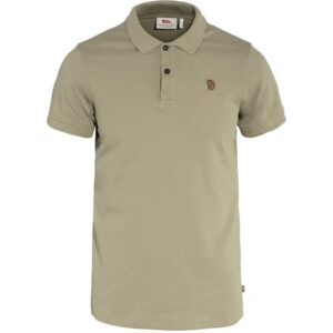 Fjällräven Övik Polo Shirt Herre / Mænd-Beige Grå-2XL - T-Shirt, Polo-shirt