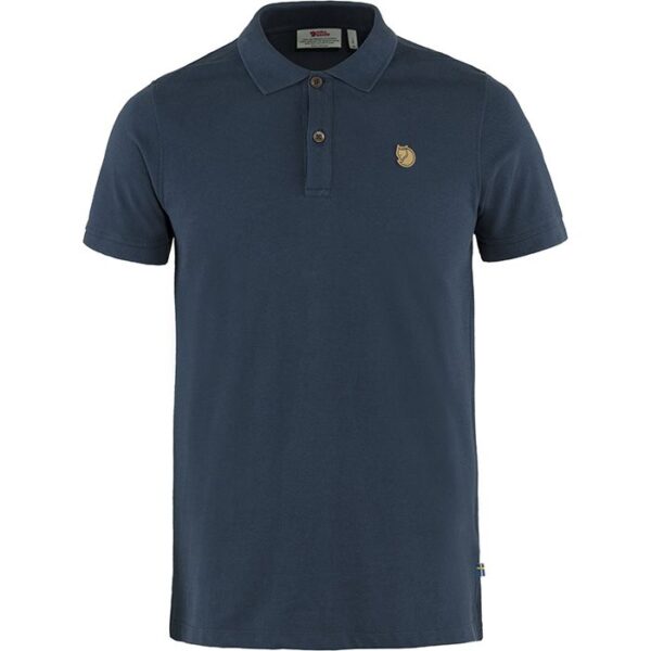 Fjällräven Övik Polo Shirt Herre / Mænd-Mørkeblå-L - T-Shirt, Polo-shirt