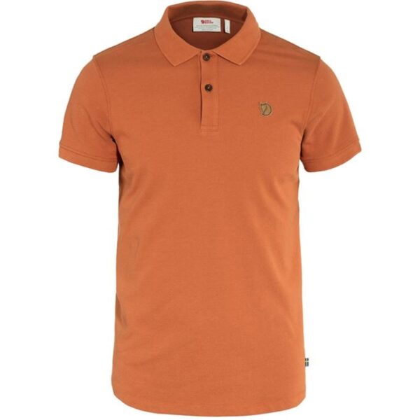 Fjällräven Övik Polo Shirt Men-terracotta brown-L - T-Shirt, Polo-shirt