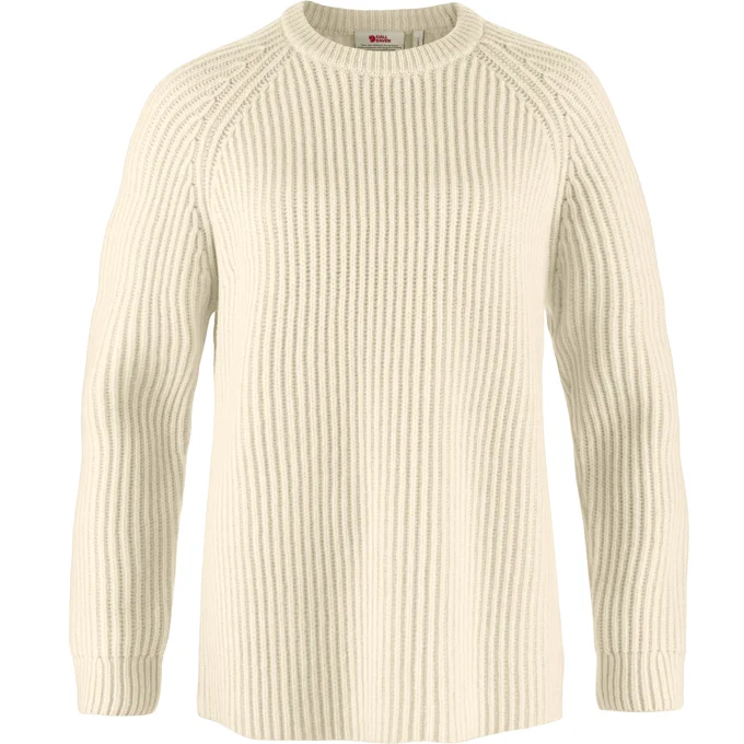 Fjällräven Övik Rib Dame Sweater Chalk White S