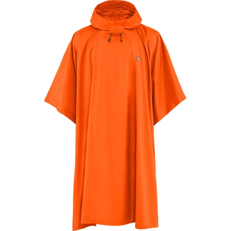 Fjällräven Poncho O/S Orange Regntøj & ponchoer