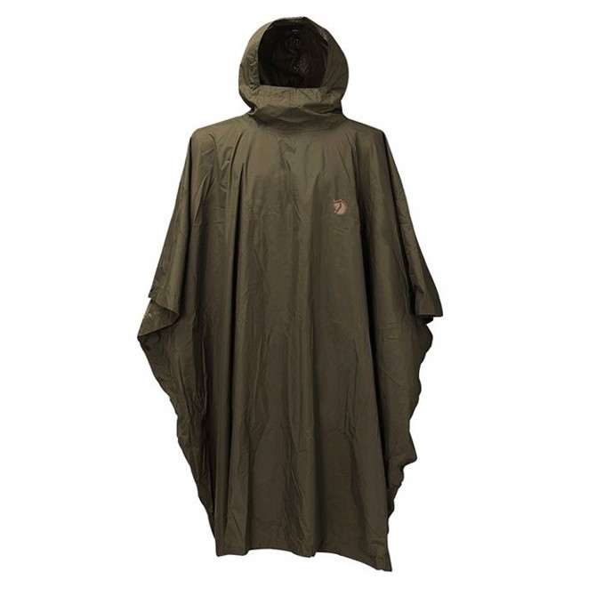 Fjällräven Poncho-dark olive - Regntøj, poncho