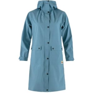 Fjällräven Rain Parka Kvinder / Damer-dawn Blå-L - Regntøj, poncho