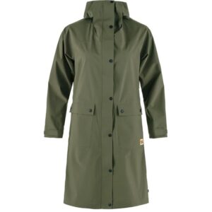 Fjällräven Rain Parka Kvinder / Damer-laurel green-M - Regntøj, poncho