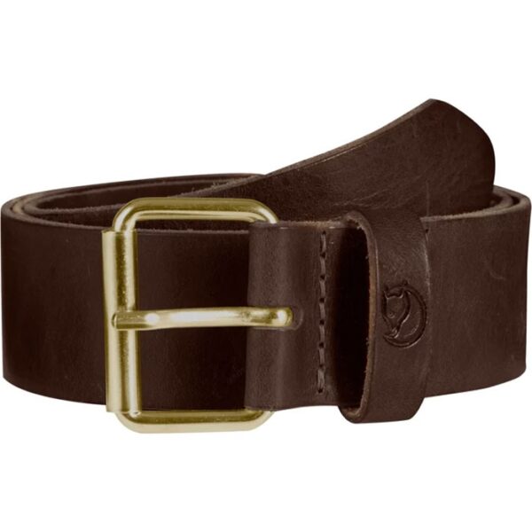 Fjällräven Singi Belt 4mm-leather brown-110 cm - Bælter, seler
