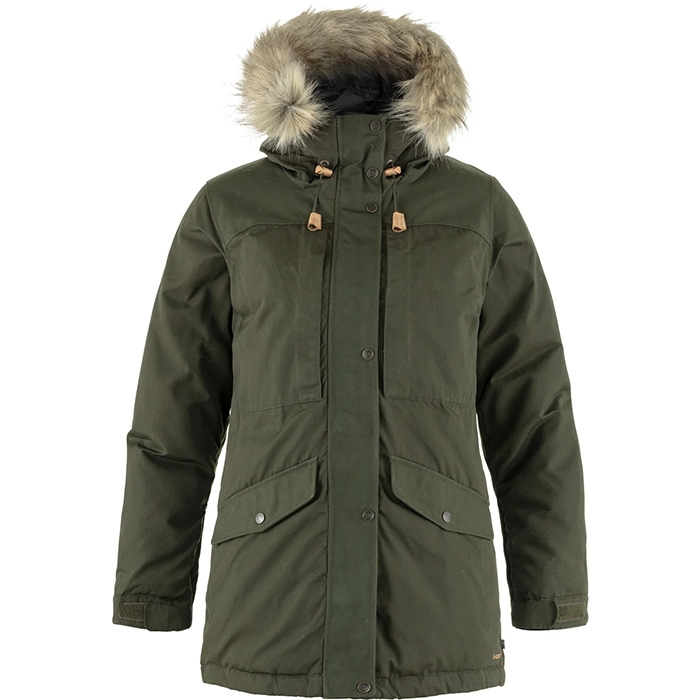 Fjällräven Singi Down Jacket Kvinder / Damer-deep forest-XL - Vinterjakker
