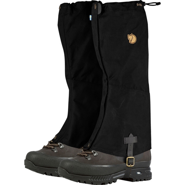 Fjällräven Singi Gaiters-black-S/M - Tilbehør til støvler, sko