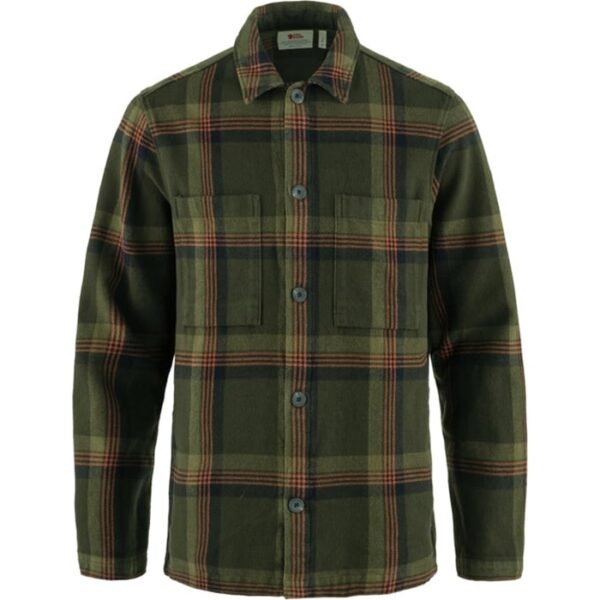 Fjällräven Singi Grå Overshirt Herre / Mænd-deep Grøn / Mørkeblå-2XL - Skjorter