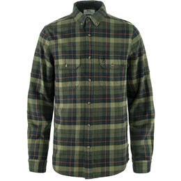 Fjällräven Singi Heavy Flannel Shirt Herre S Grøn Skjorter