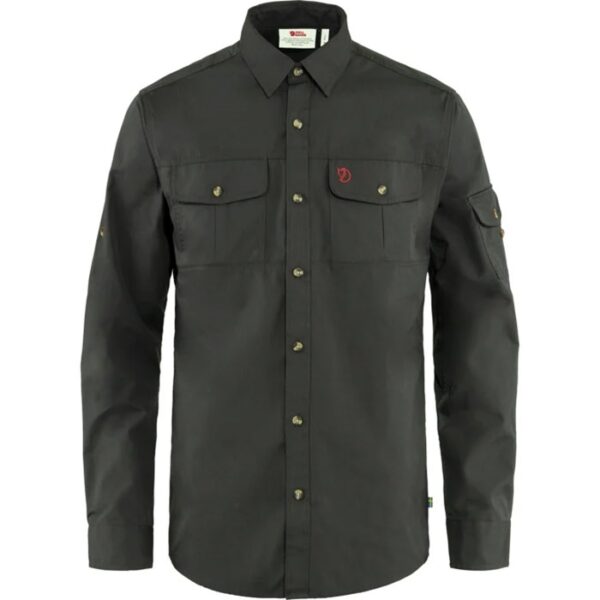 Fjällräven Singi Trekking Shirt LS Herre / Mænd-Grå-2XL - Skjorter