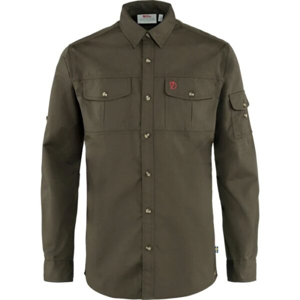 Fjällräven Singi Trekking Shirt LS Herre / Mænd-Grøn-2XL - Skjorter