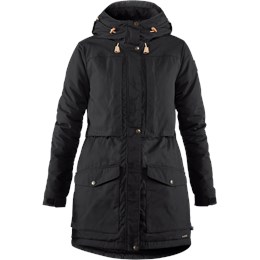 Fjällräven Singi Wool Padded Parka Dame S Sort Fiberjakker