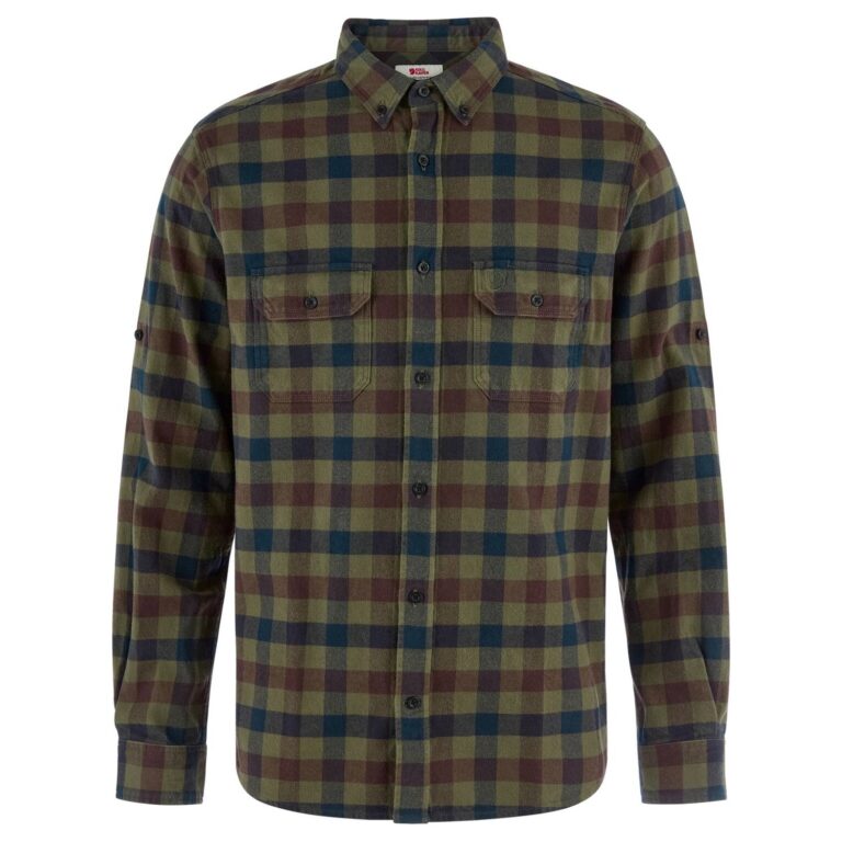 Fjällräven Skog Relaxed Shirt Herre M Grøn Skjorter