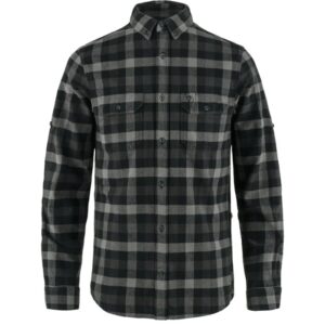 Fjällräven Skog Shirt Herre / Mænd "slim"-black / grey-L - Skjorter