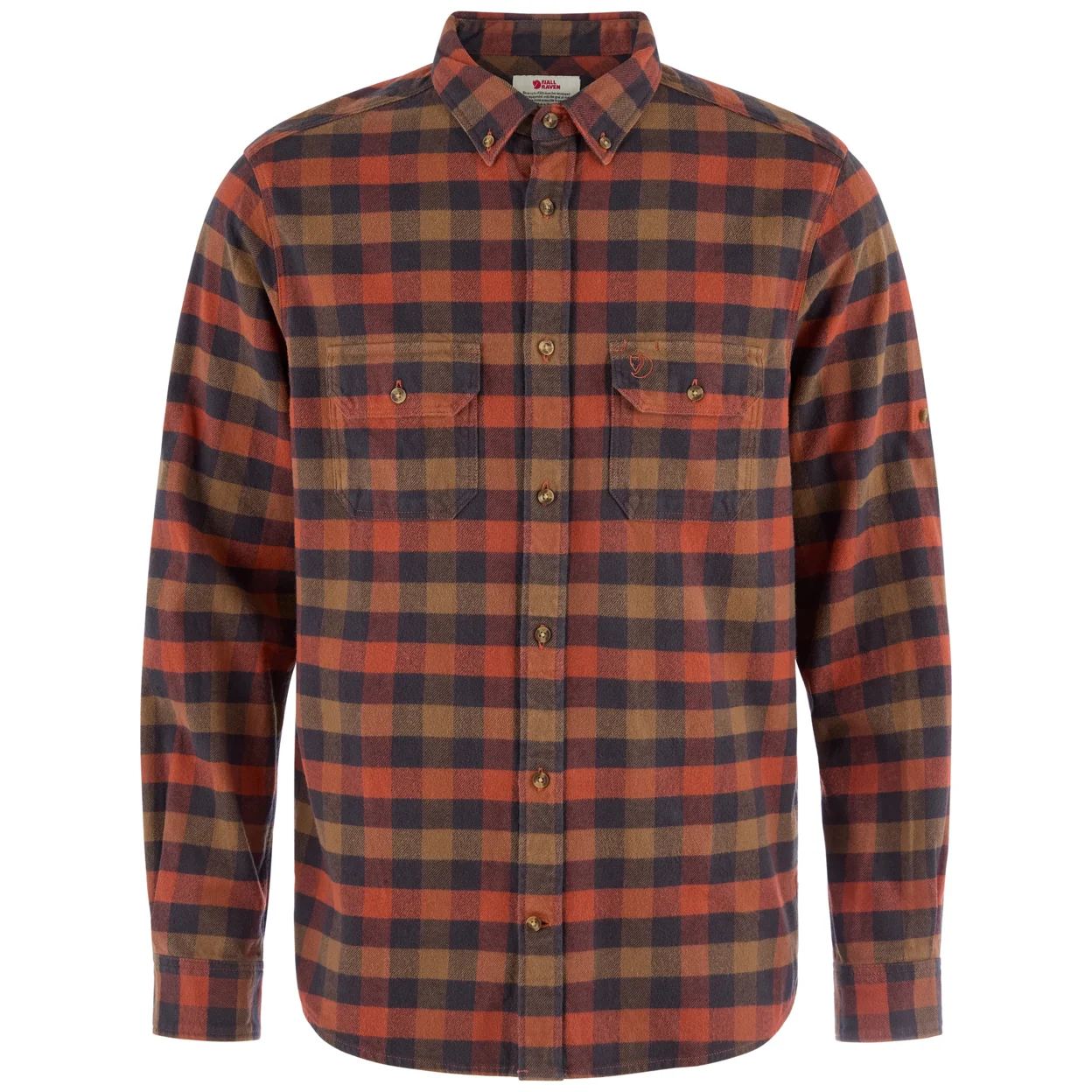 Fjällräven Skog Skjorte Herre Autmn Leaf - Wood Brown (215-265) XL