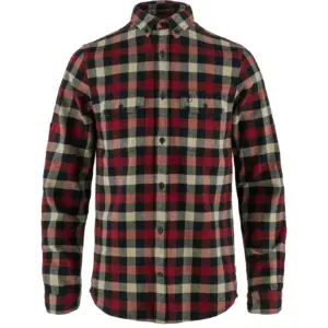 Fjällräven Skog Skjorte Herre Dark Navy-Red XXL