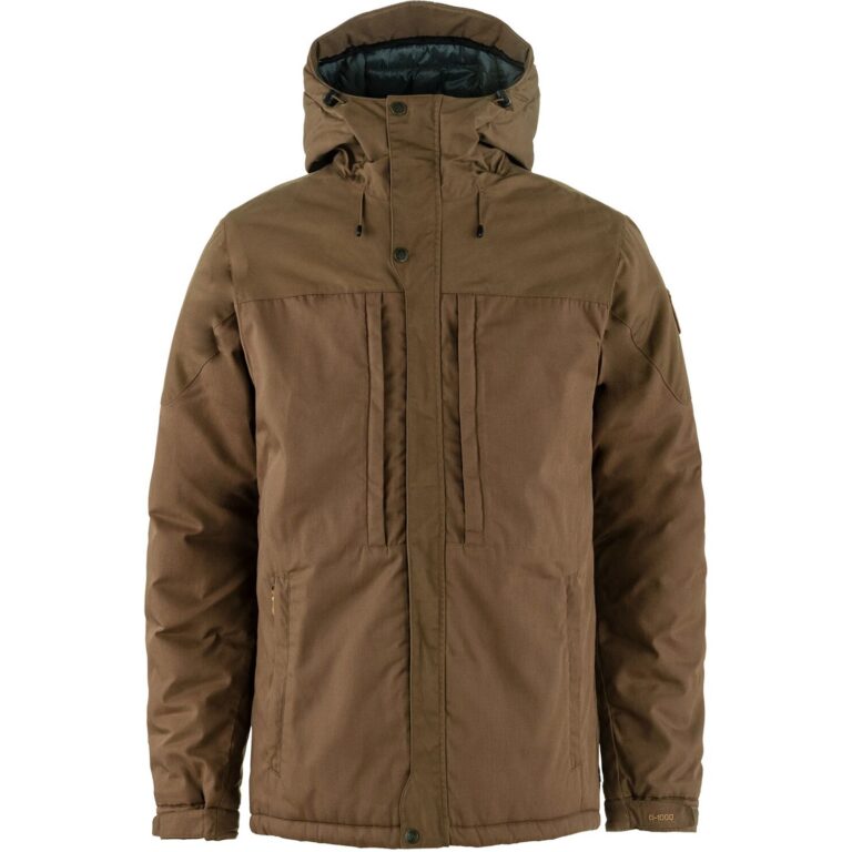 Fjällräven Skogsö Padded Jacket Herre M Brun Fiberjakker