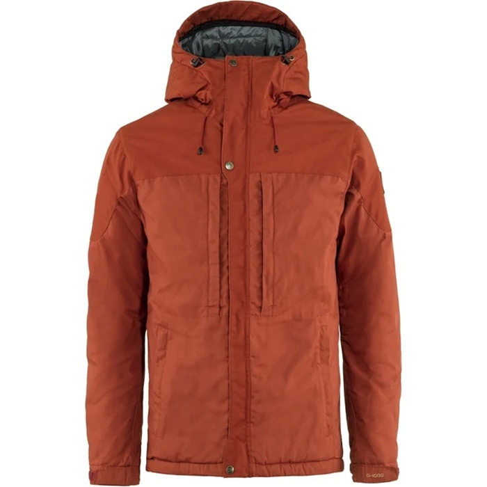Fjällräven Skogsö Padded Jacket Herre / Mænd-autumn leaf-L - Jakker