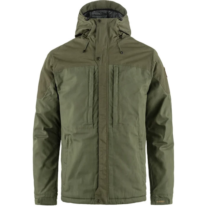 Fjällräven Skogsö Padded Jacket Herre / Mænd-laurel green-L - Jakker