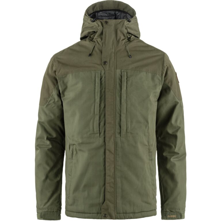 Fjällräven Skogsö Padded Jacket Herre S Grøn Fiberjakker