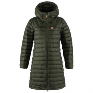 Fjällräven Snow Flake Parka Womens, Deep Forest