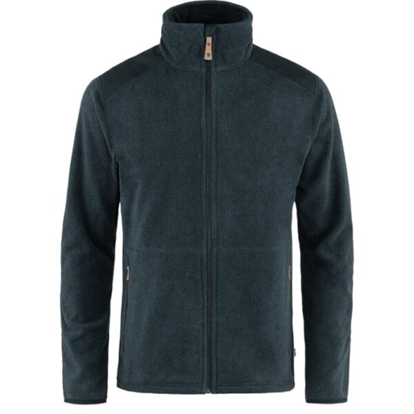 Fjällräven Sten Fleece Herre / Mænd-Mørkeblå-3XL - Fleecejakker