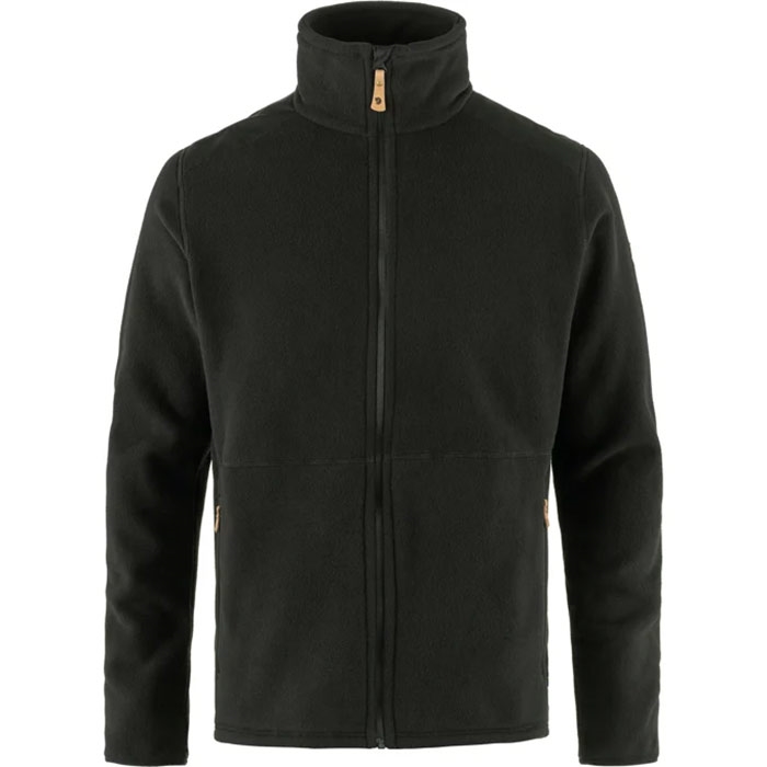 Fjällräven Sten Fleece Herre / Mænd-black-2XL - Fleecejakker