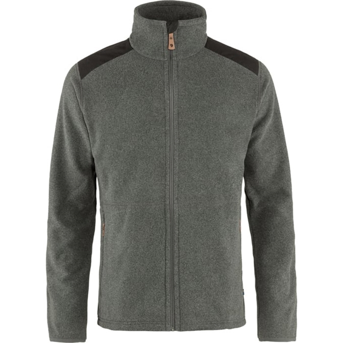 Fjällräven Sten Fleece Herre / Mænd-dark grey-M - Fleecejakker