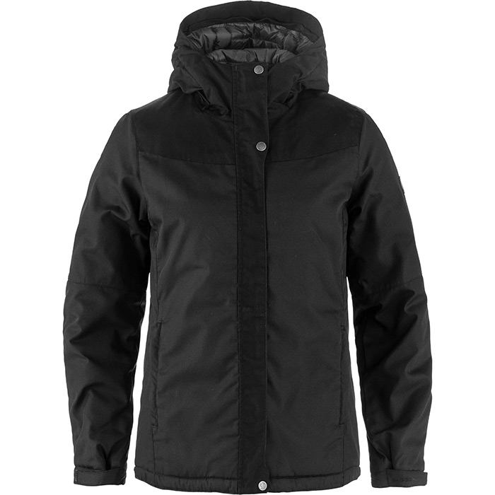 Fjällräven Stina Padded Jacket Kvinder / Damer-black-M - Vinterjakker