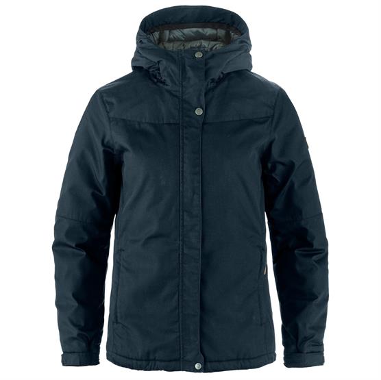 Fjällräven Stina Padded Jacket Womens, Dark Navy